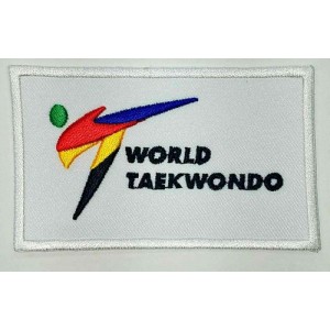 P1126B  (NEW) WORLD TAEKWONDO PATCH